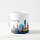 Mug Skyline Manchester (Devant gauche)
