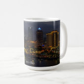 Mug Skyline nocturne de Tampa Bay (Devant droit)