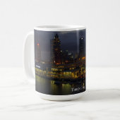 Mug Skyline nocturne de Tampa Bay (Devant gauche)