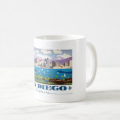 Mug Skyline San Diego (Devant droit)