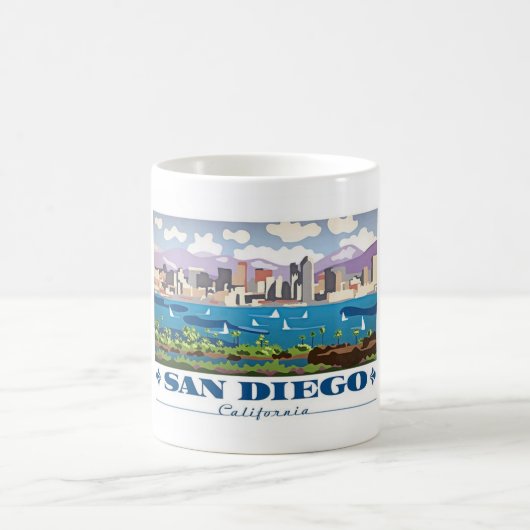 Mug Skyline San Diego (Centre)
