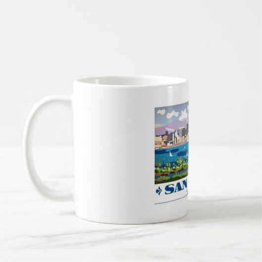 Mug Skyline San Diego (Gauche)