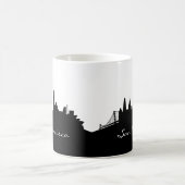 Mug Skyline San Francisco noir et blanc (Centre)