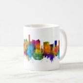 Mug Skyline Surabaya Indonésie (Devant droit)