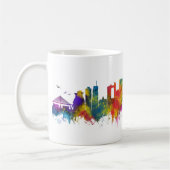 Mug Skyline Surabaya Indonésie (Gauche)