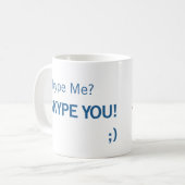 Mug Skype je Skype que vous attaquez (Devant gauche)