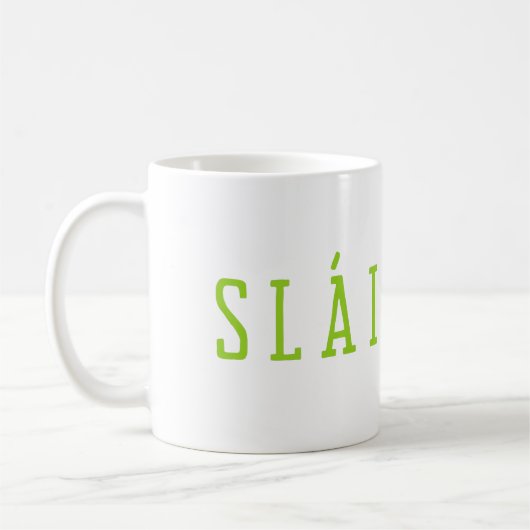 Mug Slainte ! Fête de la Saint-Patrick (Gauche)