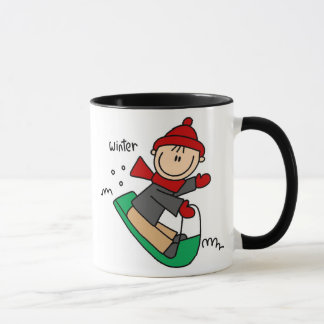 Mug Sledding d'hiver