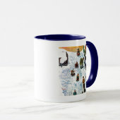 Mug Sledding et creuser (Devant droit)