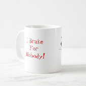Mug Sledding, je freine pour personne ! (Devant gauche)