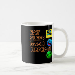 Mug Sleep Dash Répéter le jeu vidéo Géométrie Gamer vi