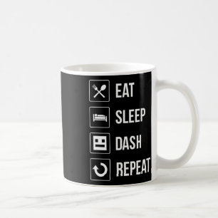 Mug Sleep Dash Répéter le jeu vidéo Géométrie Gamer vi