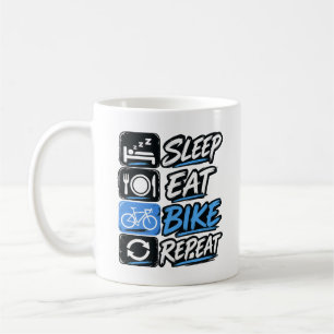 Mug Sleep Eat Bike Repeat