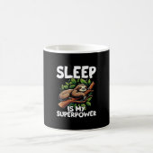 Mug Sleep is My Superpower Sloth T-Shirt (Centre)
