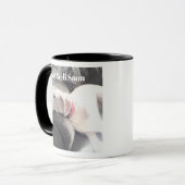 Mug Sleeping Dog Photo Get Well Soon Green and Black   (Devant gauche)