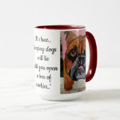 Mug "Sleeping dogs will lie.." (Devant droit)