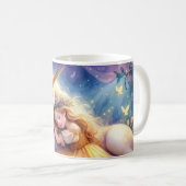 Mug Sleeping Girl Unicorn Dreamscape (Devant droit)