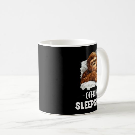Mug Sleepshirt Sleeng Bigfoot Sasquatch Lovers Pajama  (Devant droit)
