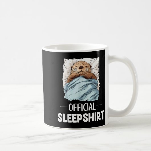 Mug Sleepshirt Sleeng Sea Otter Animal Lovers Pajama (Droite)