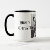 Mug Sleepy bulldog très motivé avec attitude (Gauche)