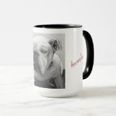 Mug Sleepy bulldog très motivé avec attitude (Devant droit)