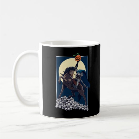 Mug Sleepy Hollow Horseman sans tête | Halloween (Gauche)