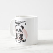 Mug Sleepy Kawaii Panda Motivation Loading  (Devant gauche)