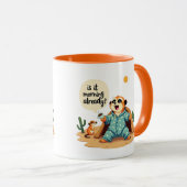Mug Sleepy Meerkat (Devant droit)