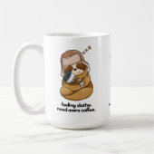 Mug Sleepy Sloth Accrocher le café (Gauche)