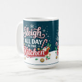 Mug Sleigh all day in the kitchen (Devant gauche)