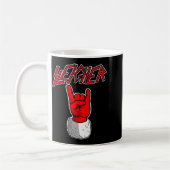 Mug Sleigher Santa Claus Metal Christmas Funny Hail Sa (Gauche)