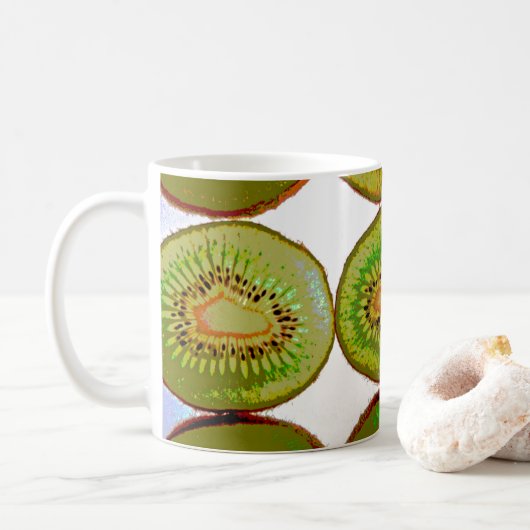 Mug Slices Kiwi (Avec donut)