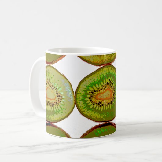 Mug Slices Kiwi (Devant gauche)
