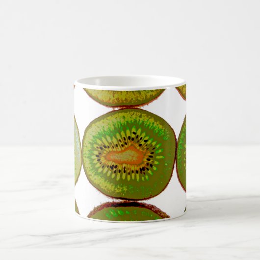 Mug Slices Kiwi (Centre)