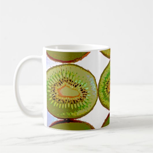 Mug Slices Kiwi (Gauche)