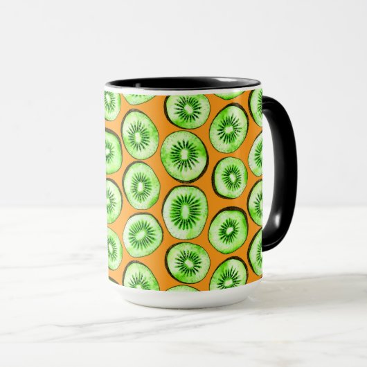 Mug Slices Kiwi (Devant droit)