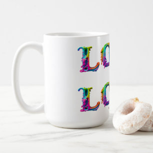 Mug SlipperyJoe amour est l'amour goutte à goutte de f