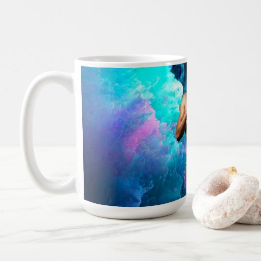Mug SlipperyJoe homme musclé sous-vêtements bulle dyna (Avec donut)