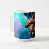 Mug SlipperyJoe homme musclé sous-vêtements bulle dyna (Devant gauche)