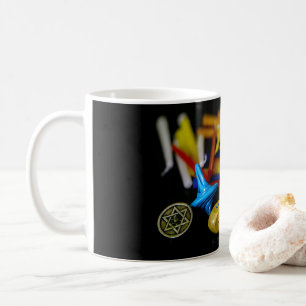 Mug SlipperyJoe nature morte symbolique de Hanukkah fê