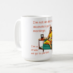 Mug SlipperyJoe socialiser la fête de la boisson vinta