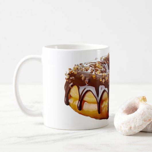 Mug SlipperyJoe's beignet décadent recouvert d'une épa (Avec donut)