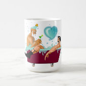 Mug SlipperyJoe's deux gays hommes aiment la baignoire (Centre)