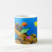 Mug SlipperyJoe's Fish Pride tropicale vert bleu pourp (Centre)