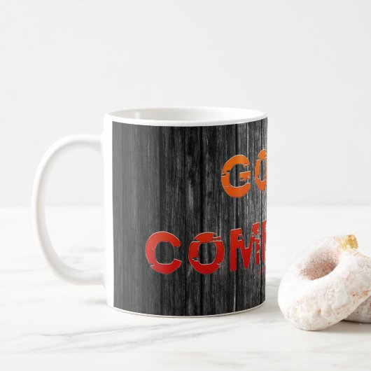 Mug SlipperyJoe's Going Commando audacieuse lettre ora (Avec donut)