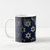 Mug SlipperyJoe's Happy Hanoukka multiple Star de Davi (Gauche)