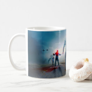 Mug SlipperyJoe's heureux Halloween yeux brillants zom