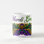 Mug SlipperyJoe's Mardi Gras Colliers en perles violet (Centre)