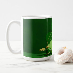 Mug SlipperyJoe's Saint Patrick's Day trèfle à trois f