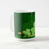 Mug SlipperyJoe's Saint Patrick's Day trèfle à trois f (Devant gauche)